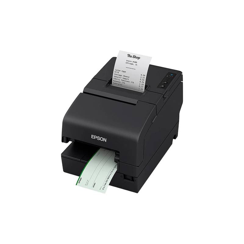 Impresora EPSON TM-H6000VI Multifunction POS with Check Processing Black - Imagen 1