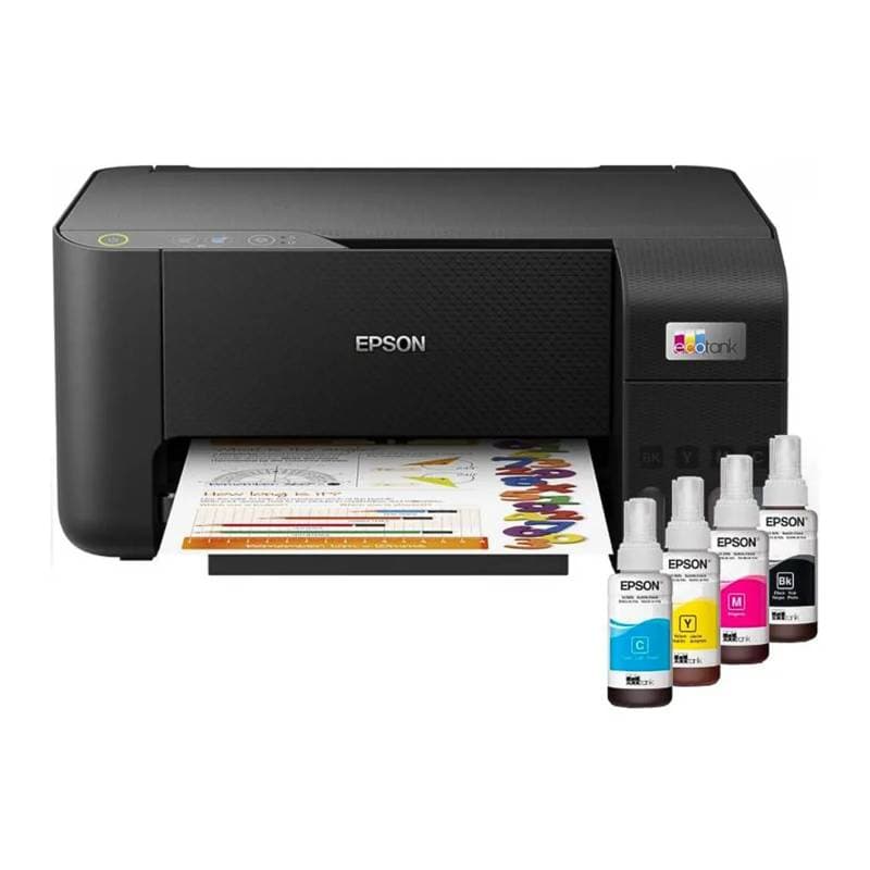 IMP. EPSON MULTIFUNCIONAL ECOTANK L3250 4 COLORES 33 PPM NEGRO-15 PPM USB WIFI - Imagen 1