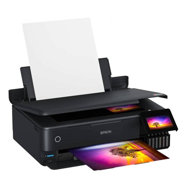 IMP. EPSON ECOTANK MULT. L8180 A3-PLUS PHOTO USB LAN DUPLEX NEGRO - Imagen 1