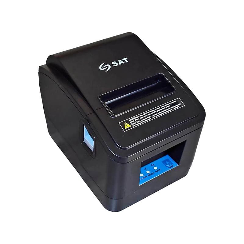IMP. SAT TERMICA 22T UE 80mm 200mm-s 203DPI con CORTADOR USB ETHERNET 1D 2D - Imagen 1
