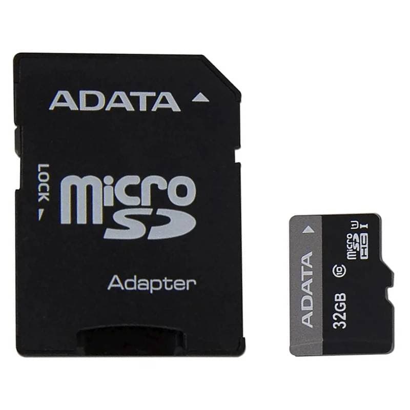 MICRO-SDHC ADATA 32GB WITH ADAPTER UHS-I CLASS 10 - Imagen 1