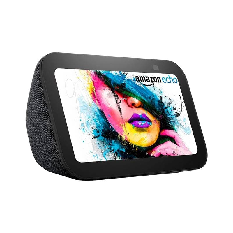 SMART DISPLAY AMAZON ECHO SHOW 5 3RD GEN 2023 DEEPER BASS CLEARER SOUND CHARCOAL - Imagen 1