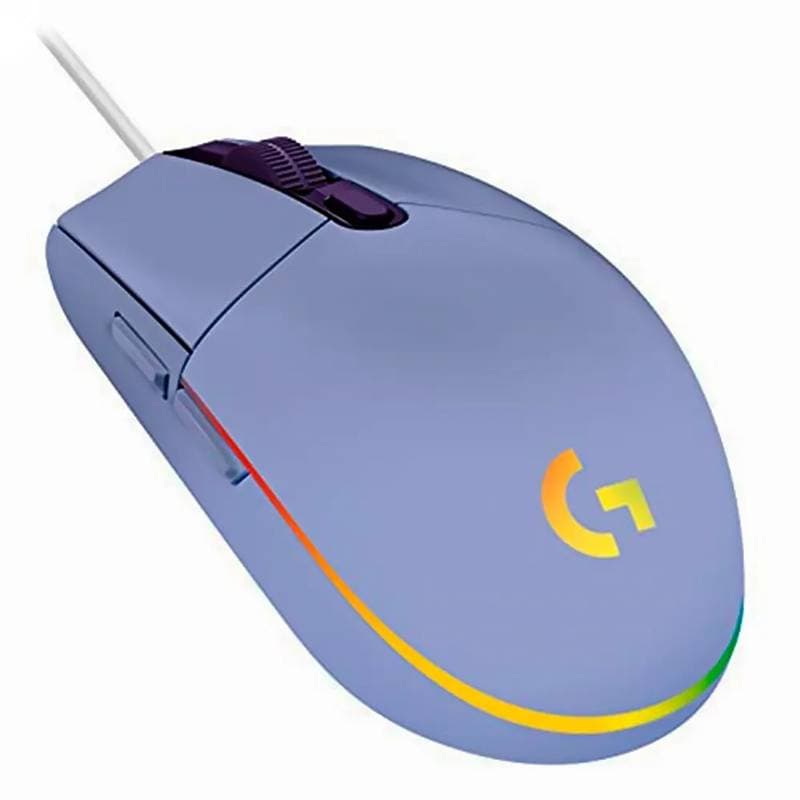 MOUSE LOGITECH G203 ITSYNG GAMING LILA 910005851 - Imagen 1