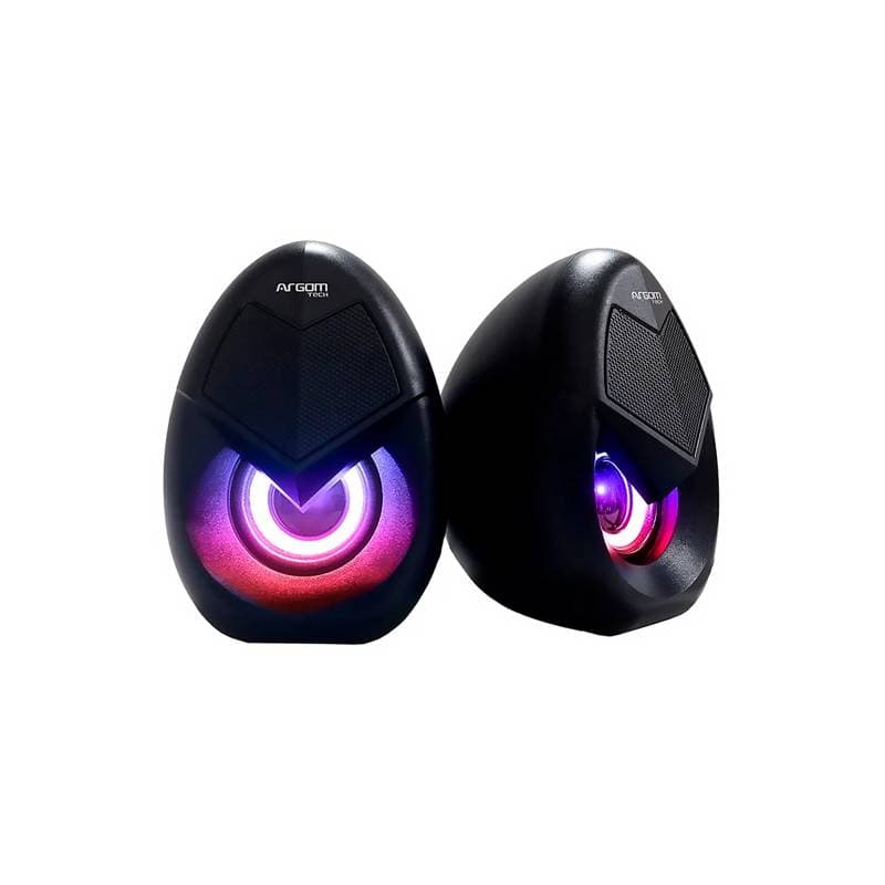 PARLANTES ARGOM Multimedia SP-1062BK Combat Gaming S62 2.0CH - Imagen 1