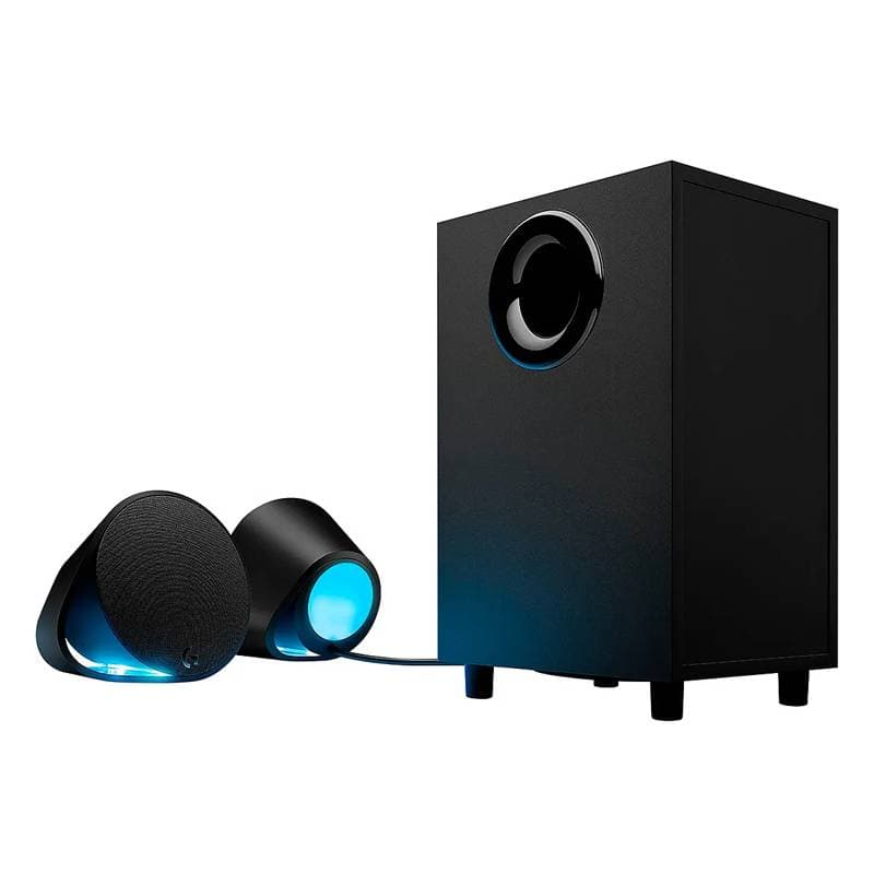 PARLANTE LOGITECH GAMING G560 BL SUBWOOFER EASY-SWITCH RGB LIGHTSYNC BLUETOOTH 4.1 3.5MM 120RMS USB - Imagen 1
