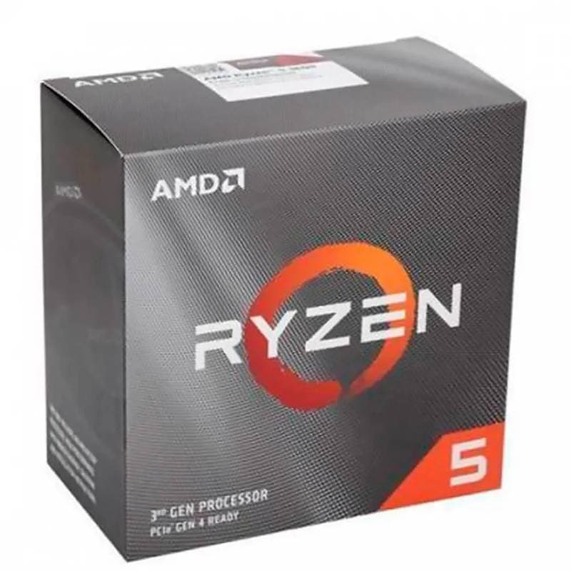 PROC. AMD AM4 RYZEN 5 3600 3.6GHZ 6 CORE 12 HILOS 32MB CACHE 65W 7NM TRAY SIN VIDEO BOX - Imagen 1