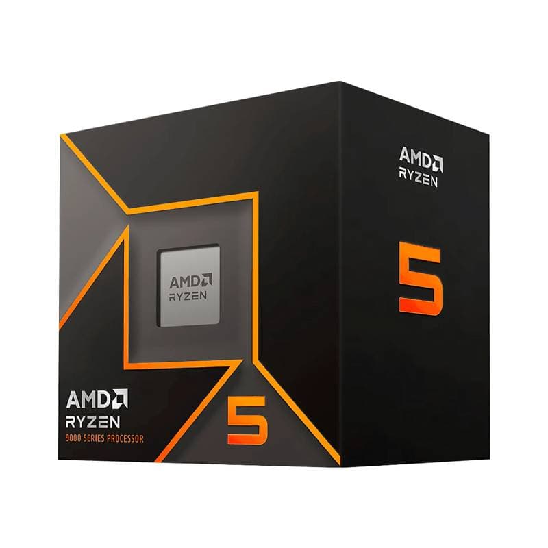 PROC. AMD RYZEN 5 9600 3.8GHZ 6CORE 12HILOS 32MB L3-CACHE 65W - Imagen 1