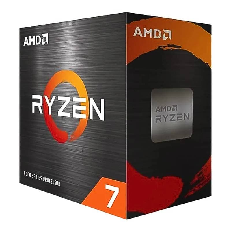 PROC. AMD AM4 RYZEN 7 5700X 3.4GHZ 8CORE 16HILOS 4MB CACHE 65W RETAIL-BOX NO-VID NO-COOLER - Imagen 1