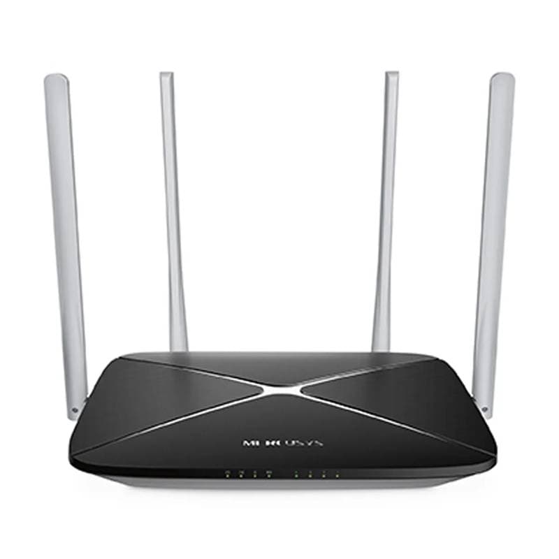 ROUTER MERCUSYS AC1300 DOBLE BANDA HIGH SPEED WIFI 4ANTENAS NEGRO - Imagen 1