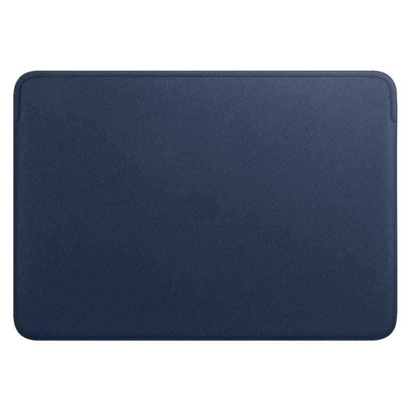 SLEEVE APPLE LEATHER FOR 16INCH MACBOOK PRO MIDNIGHT BLUE - Imagen 1