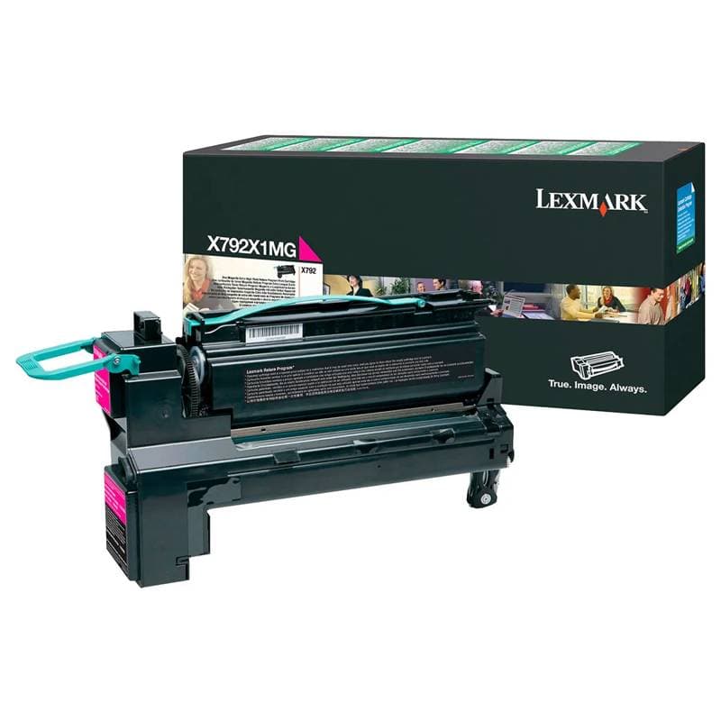 TONER LEXMARK 20K C792 MAGENTA - Imagen 1