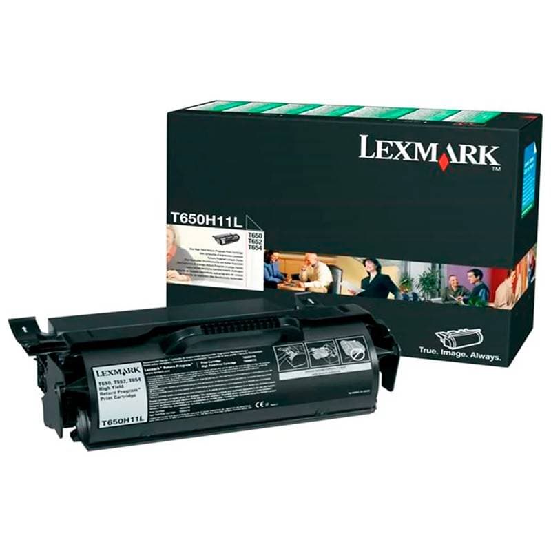 TONER NEGRO 25K T650-652-654-656 - Imagen 1