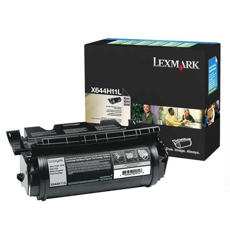 TONER NEGRO 21K X642E-X644E-X646E - Imagen 1