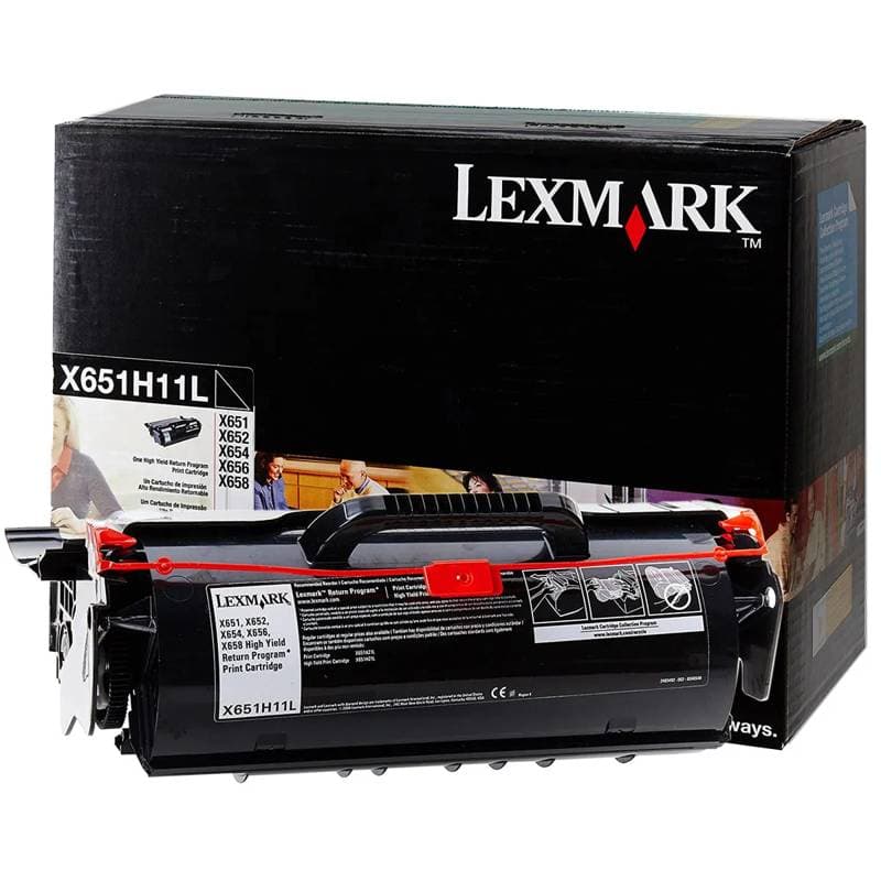 TONER NEGRO 25K X651-X652-X656-X658 - Imagen 1