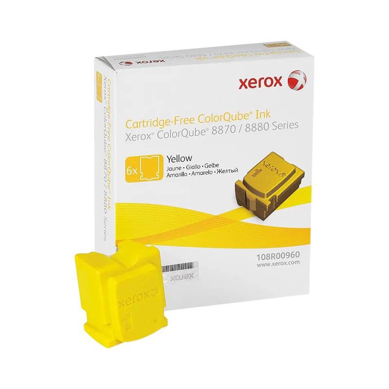 STICK COLOR AMARILLO QUBE 8870 - Imagen 1