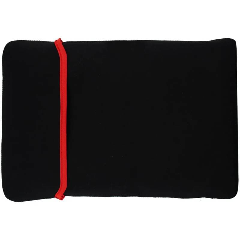 COBERTOR NOTEBOOK 15.6INC. NEGRO-ROJO - Imagen 1