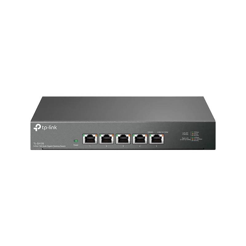 SWITCH TP-LINK 5 PUERTOS 10Gbps Plug and Play - Imagen 1