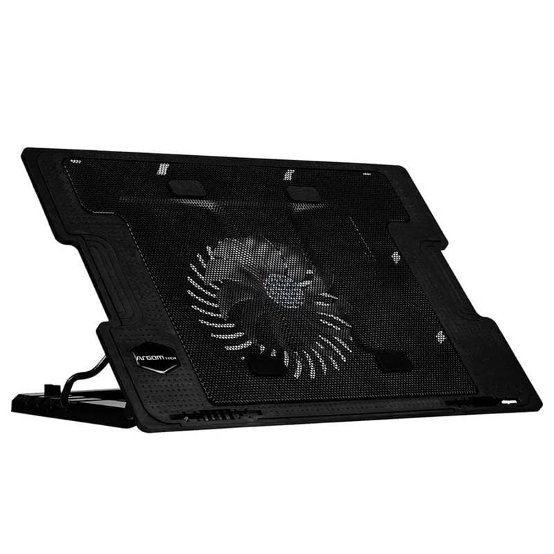 COOLING PAD ARGOM CF-1594 AJUSTABLE NEGRO - Imagen 1