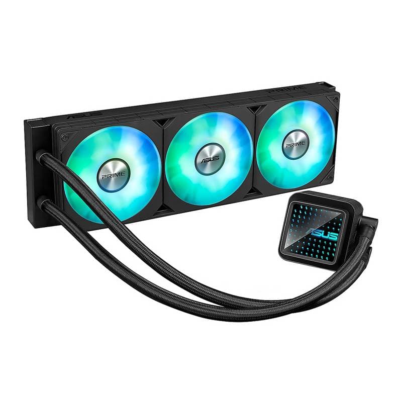 COOLER ASUS PRIME LC 360 ARGB AIO AMD FOR AM5 - AM4 LGA 1851 1700 1200 115X - Imagen 1