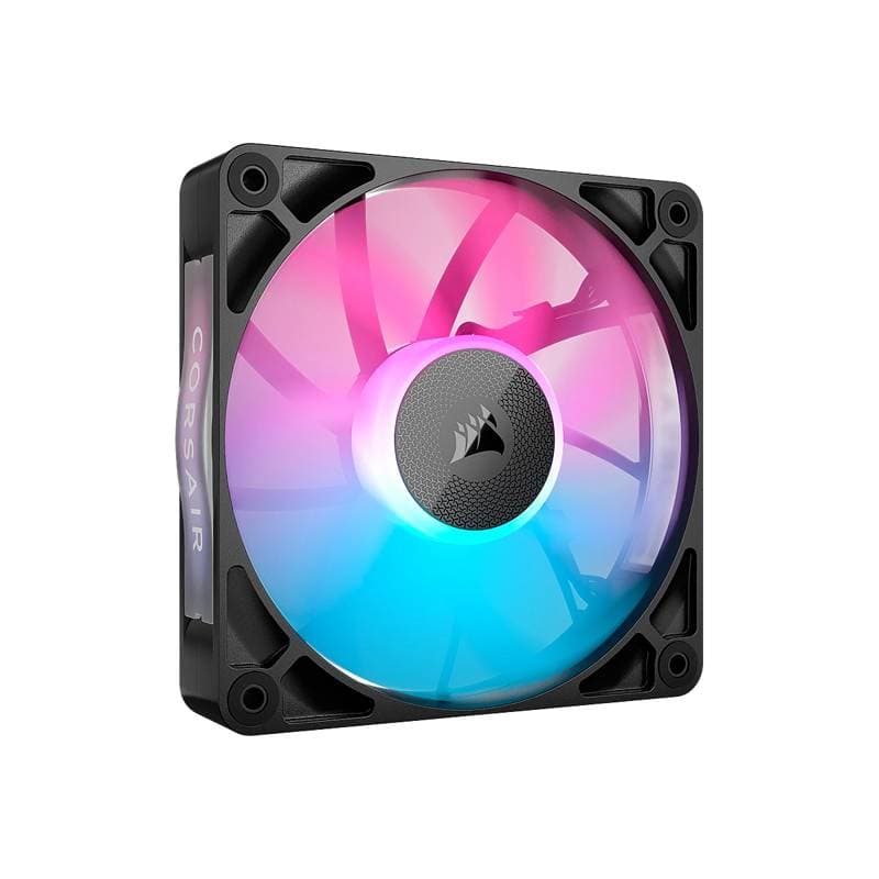FAN SINGLE CORSAIR iCUE LINK RX120 RGB 120mm PWM Expansion Black - Imagen 1