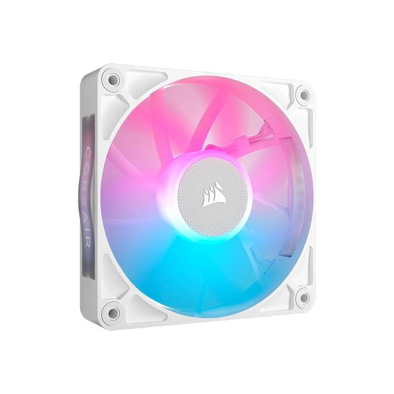 FAN SINGLE CORSAIR iCUE LINK RX120 RGB 120mm PWM Expansion white - Imagen 1